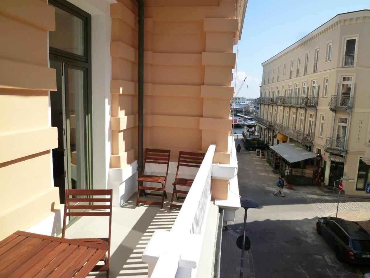 Apartament Berringer, Knurrhahn, Direkt An Der Promenade Rostock Zewnętrze zdjęcie