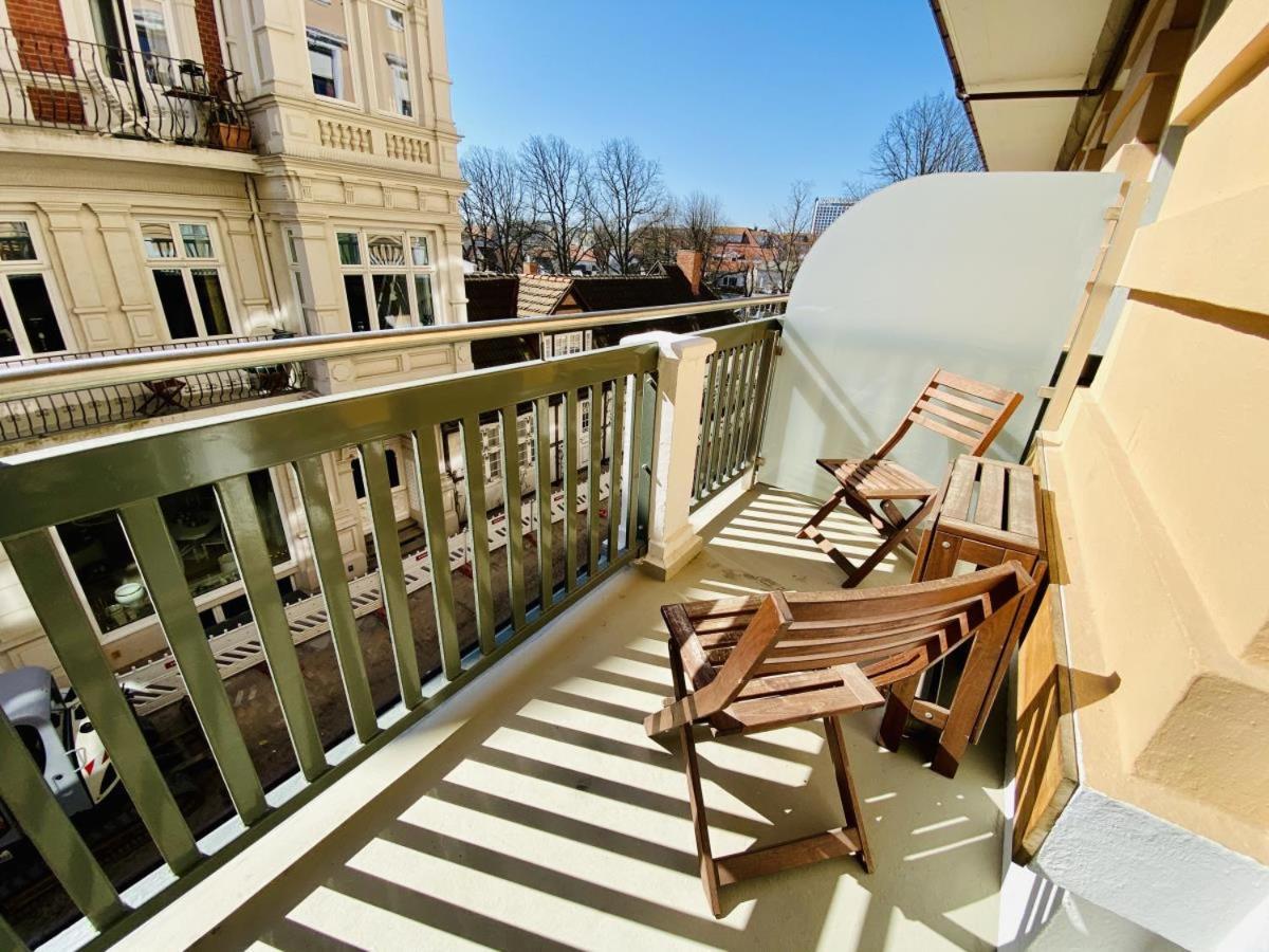 Apartament Berringer, Knurrhahn, Direkt An Der Promenade Rostock Zewnętrze zdjęcie