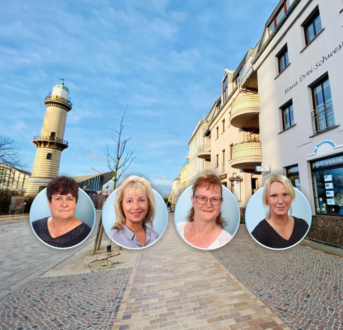 Apartament Berringer, Knurrhahn, Direkt An Der Promenade Rostock Zewnętrze zdjęcie